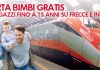 Bimbi gratis con Trenitalia