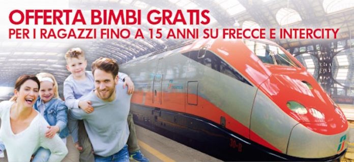 Bimbi gratis con Trenitalia