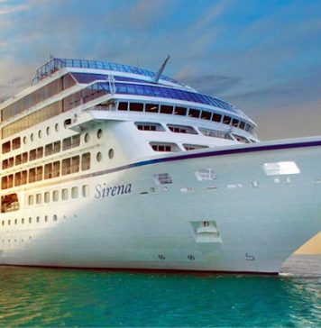 La nave Sirena di Oceania Cruises