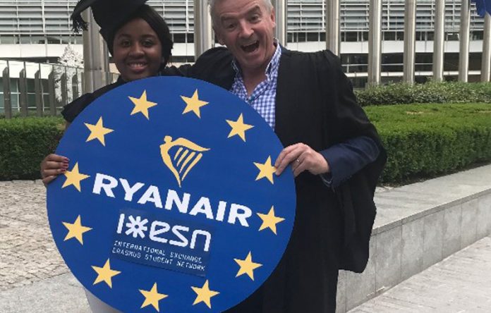 ryanair Erasmus