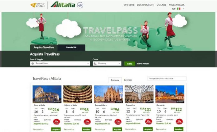 alitalia travelpass