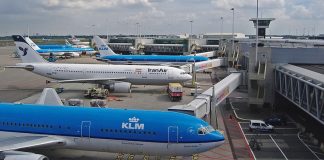 Schiphol, Amsterdam,