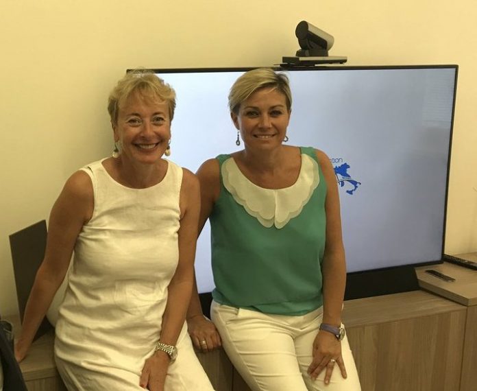 Elena David, amministratore delegato di Valtur, e Carlotta Ferrari, presidente del Convention Bureau Italia