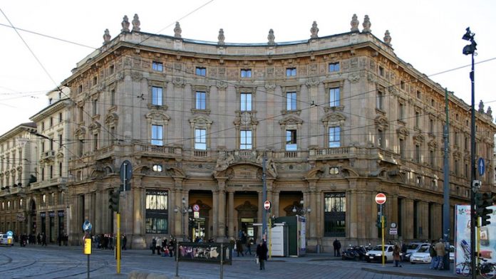 Palazzo Broggi in Piazza Cordusio a Milano. Foto: Wikipedia