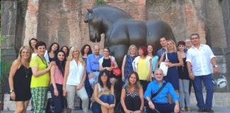 Tour2000AmericaLatina ha invitato i suoi migliori agenti di viaggio ad una visita guidata della mostra di Botero