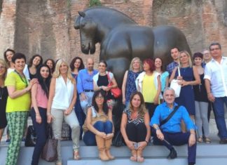 Tour2000AmericaLatina ha invitato i suoi migliori agenti di viaggio ad una visita guidata della mostra di Botero