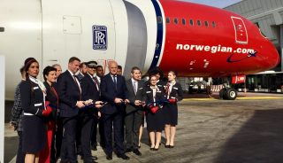 Norwegian ha inaugurato oggi il suo primo volo intercontinentale dall’aeropo...