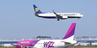 ryanair e wizzair, fonte wikipedia